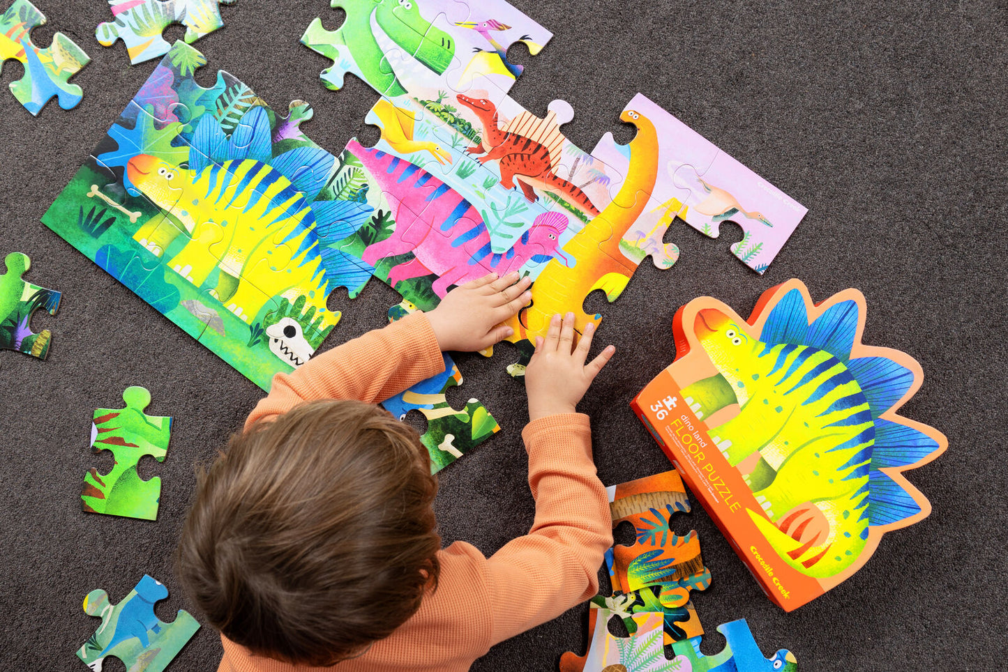 Classic Floor Puzzle - 36 pc - Dino Land