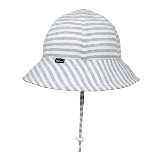 Toddler Bucket Sun Hat - Grey Stripe