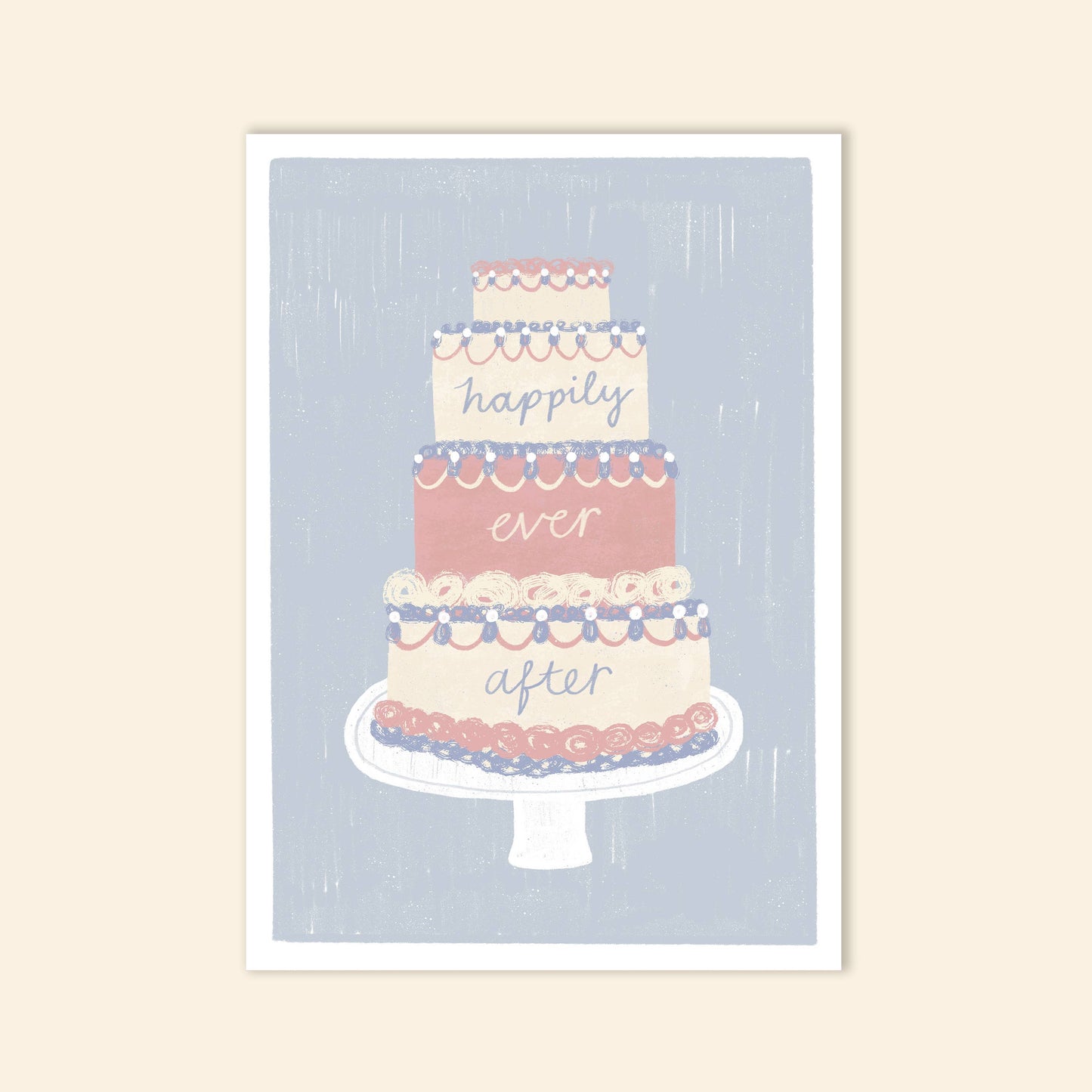 Happily Ever After Wedding Card - Congratulations Newlyweds