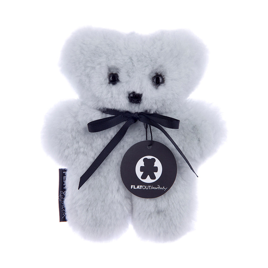 Blue Flatout Bear . Australian Made , a great new baby gift.