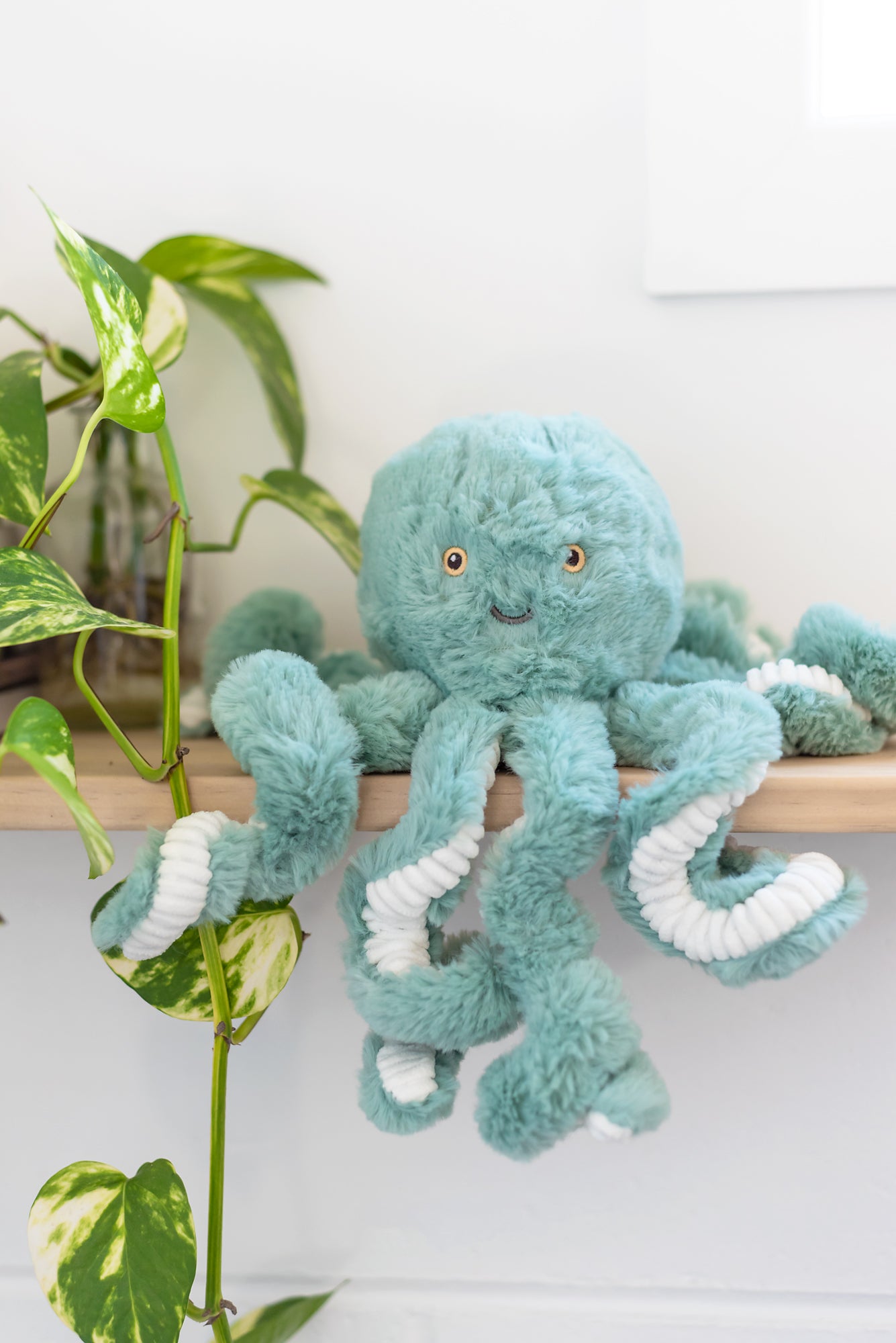 Little Reef Octopus Blue Soft Toy