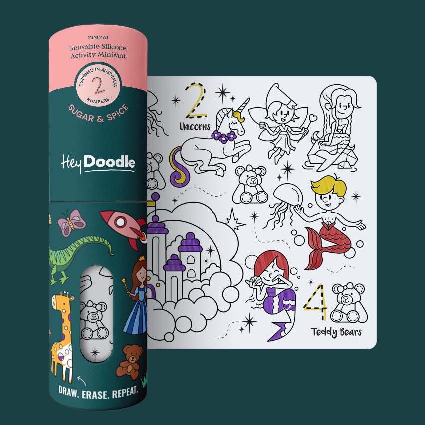 Mini Colouring and Doodle Mat