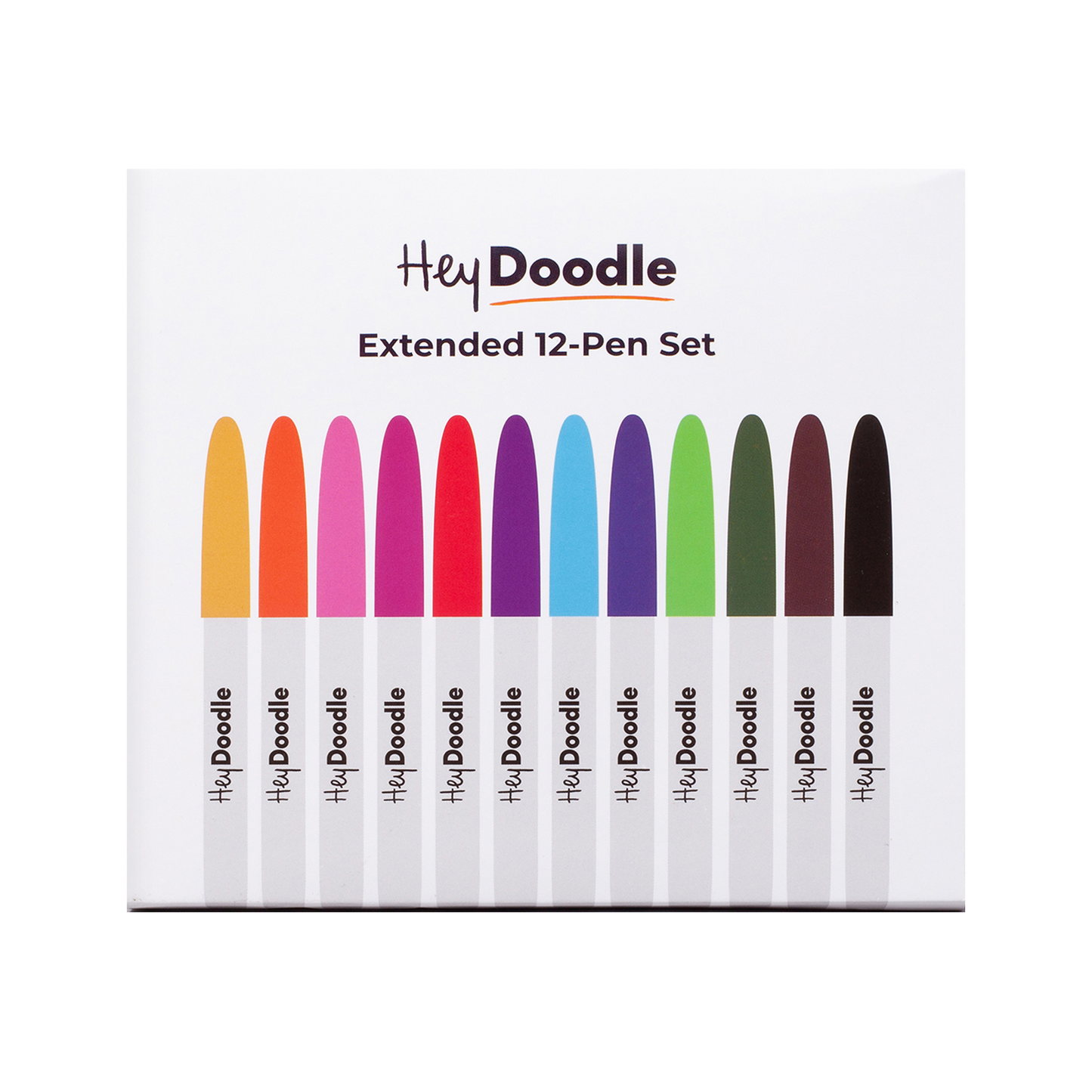 Standard Colour Markers- Extended Pen Set