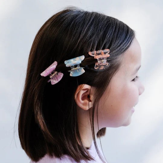 Acetate Claw Clips BRIGHT MULTI