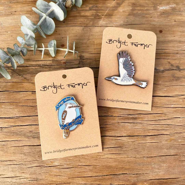 Crazy About Kookaburras - Enamel Pin