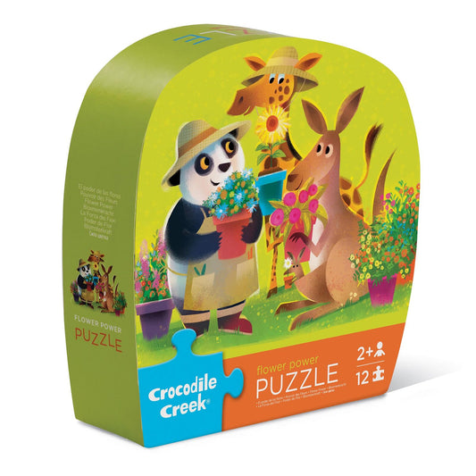 Mischief awaits at the bottom of the garden with this gorgeous 12-piece mini puzzle,&nbsp;all wrapped up in a unique contour-shaped storage box. Perfect for puzzling enthusiasts aged 2+, the jumbo, sturdy pieces of this high-quality puzzle are ideal for little hands.&nbsp;
