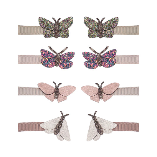 Capture the beauty of the rainforest in their hair with these spectacular sparkly little butterfly&nbsp;clips! These would look lovely decorating a plait or up do!