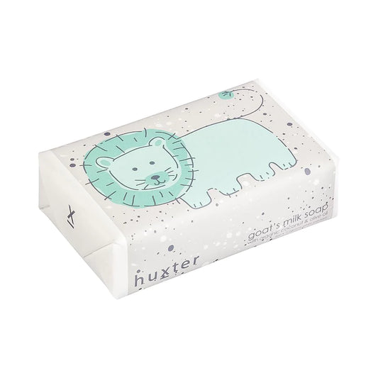 Huxter's French triple-milled soap is 100% natural, enriched with goat's milk. Our exclusive coconut and olive oil leaves the skin fresh and delicately scented. Hand-wrapped soaps.