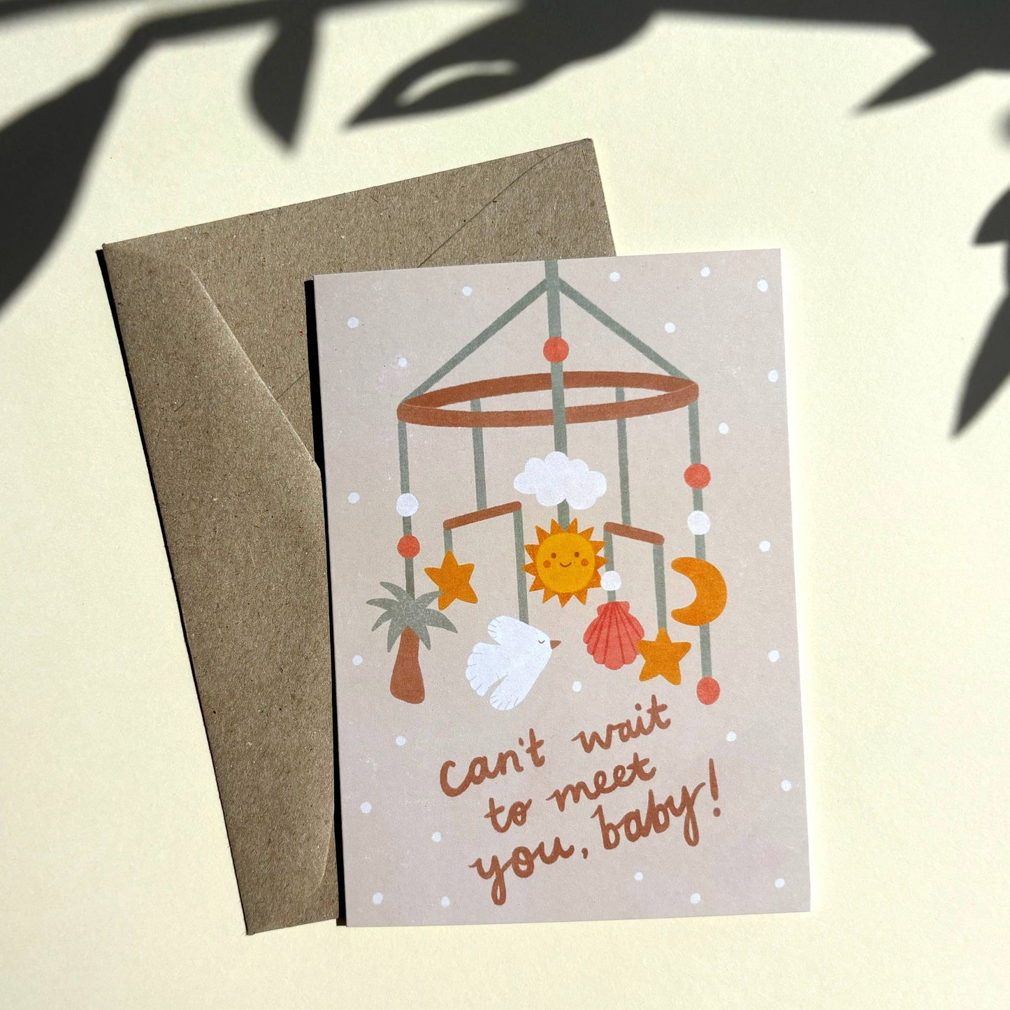 Can't Wait to Meet You Baby Card - New Baby | Baby Shower
