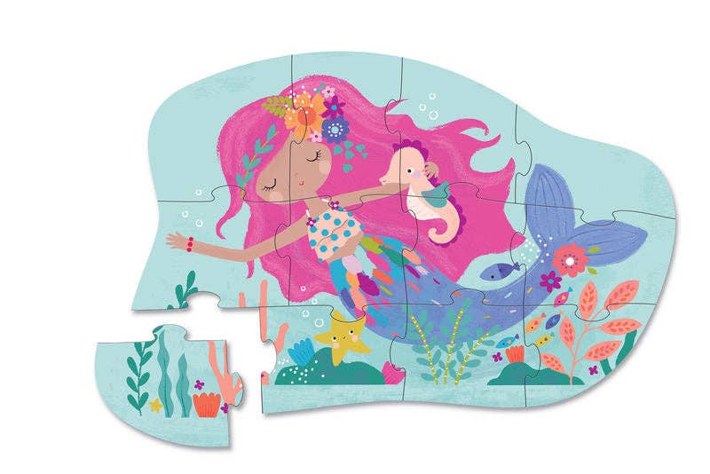 Mini Puzzle 12 pc  - Mermaid Dreams