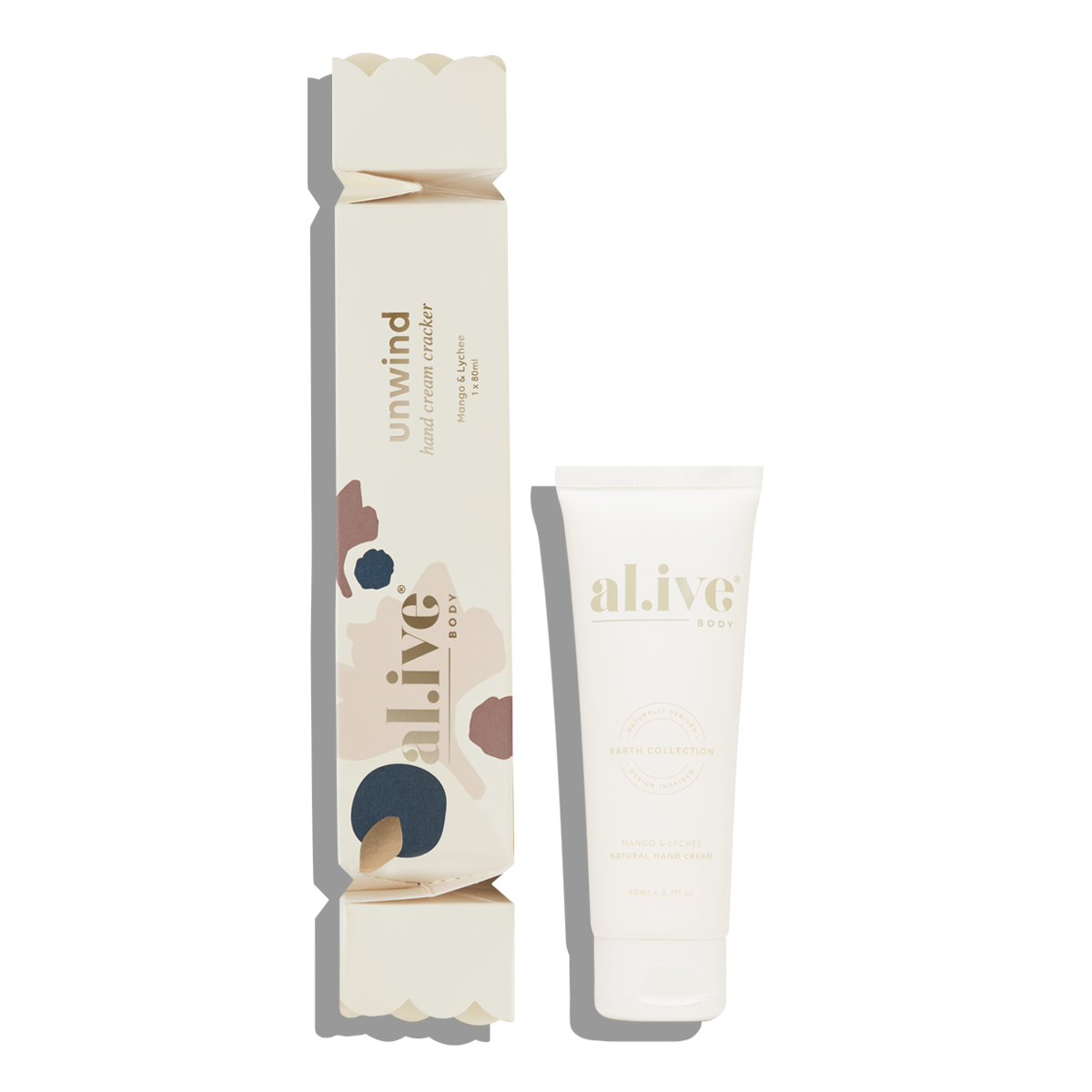 Indulge your senses and nourish your hardworking hands with the Unwind Hand Cream Cracker. This exquisite Christmas cracker-shaped package contains our luxurious Mango & Lychee Hand Cream, made with nourishing ingredients like Cocoa Butter, Shea Butter, and Sweet Almond Oil.