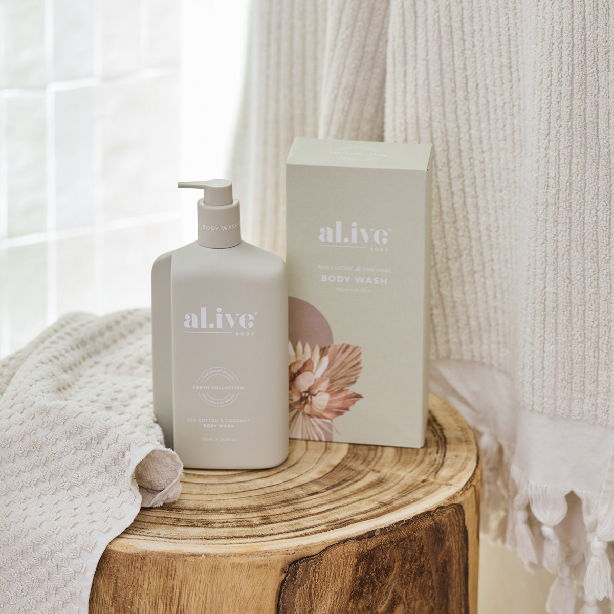 Hand & Body Wash -Sea Cotton & Coconut 750ml