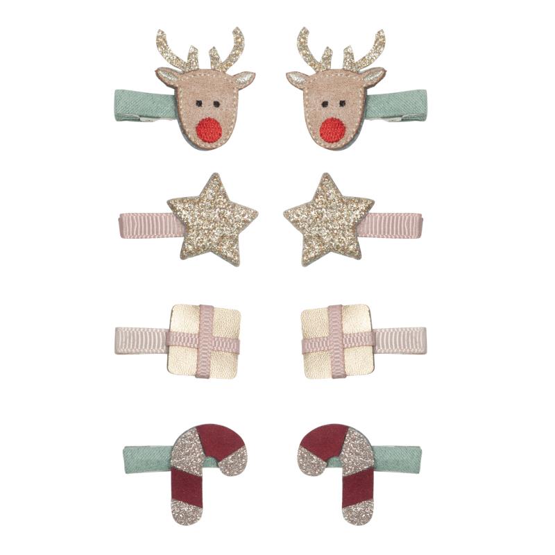 Full of festive fun! This adorable little mini clip pack is perfect for spreading some Christmas cheer! Ideal for little ones who love to mix and match!
