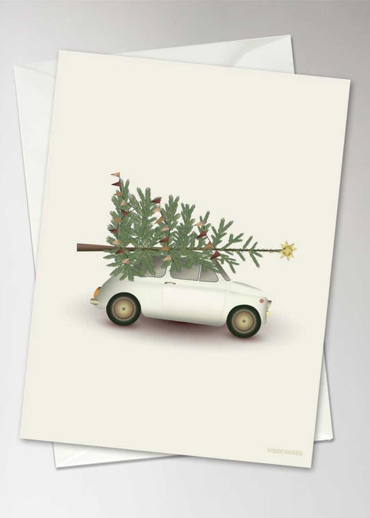 Collecting your Christmas tree is one of those annual&nbsp;traditions that hold a special place in our hearts.

The greeting card is a double card (A6) and measures 10.5x15 cm. A high quality envelope is included.