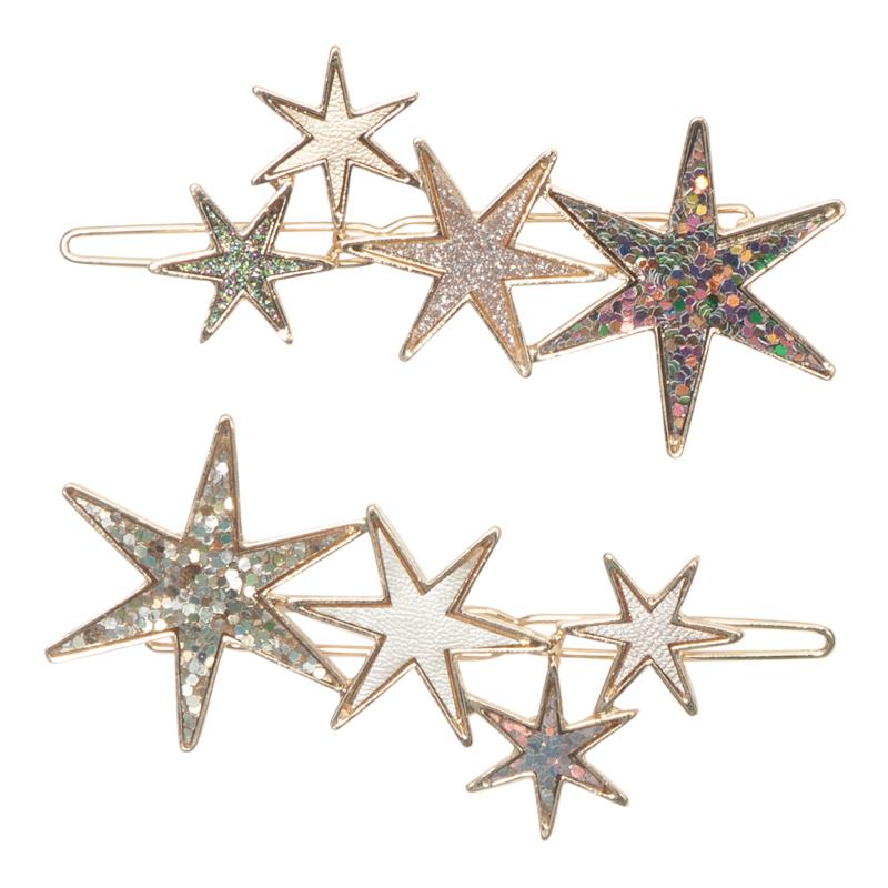 Leave a little sparkle wherever you go with these super twinkly constellation sparkle grips! Perfect to wear over the whole of Christmas and for parties beyond!