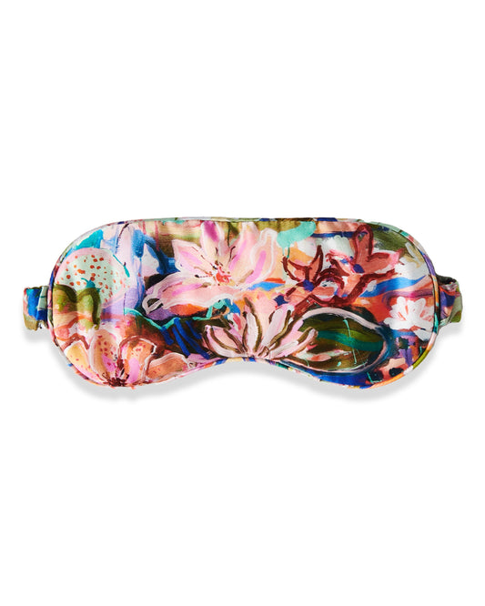 The Kip&Co x Kezz Brett Waterlily Waterway Silk Eye Mask is made from 100% mulberry silk, and is a luxe little bedside addition for a peaceful night's rest while keeping your skin supple and smooth. 