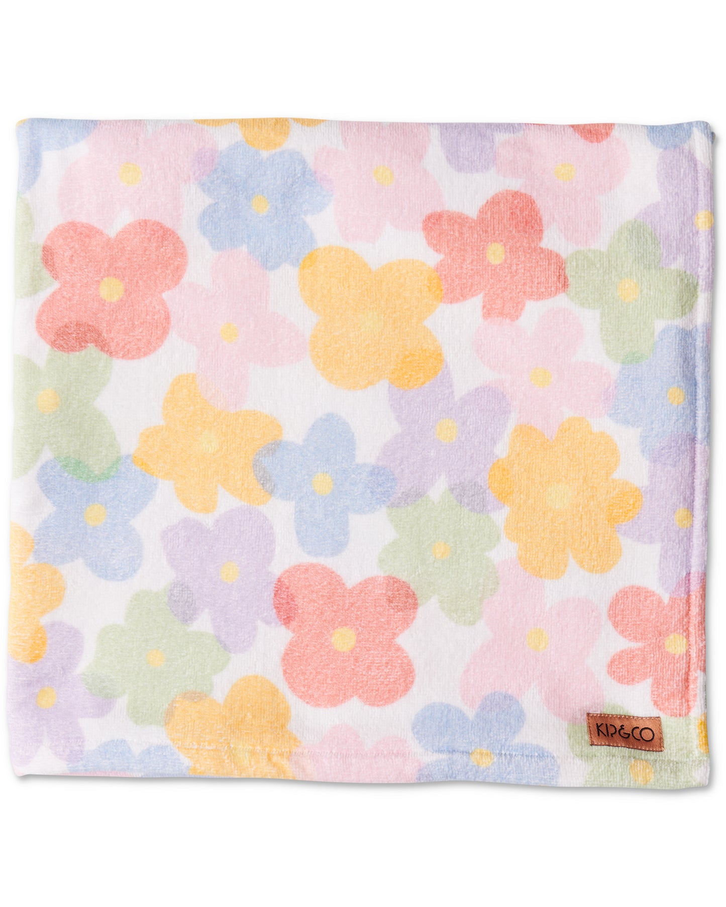 Paper Daisy Printed Terry Bath Towel