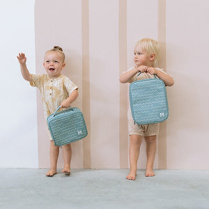 Introducing Wave Rider - where surf style meets snack time in a tidal wave of awesomeness! This Lunch Bag is part of a collaboration with one of our favourite small Aussie brands - Bam Loves Boo.