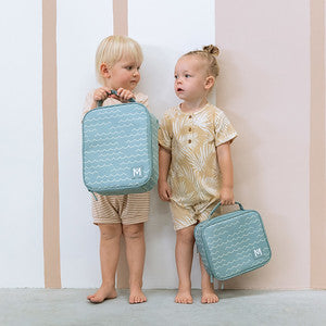 Introducing Wave Rider - where surf style meets snack time in a tidal wave of awesomeness! This Lunch Bag is part of a collaboration with one of our favourite small Aussie brands - Bam Loves Boo.