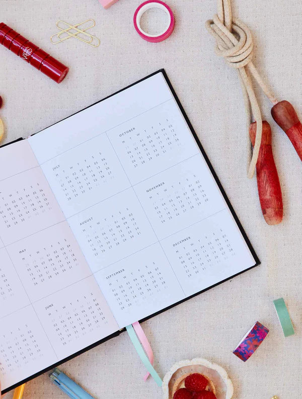 Writing down your schedule can reduce stress, improve memory, and boost success. Spend just 10 minutes a day planning, and you'll win your days and find "me time". Do what brings you joy and make 2025 your year!&nbsp;