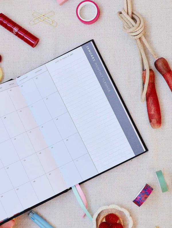 Writing down your schedule can reduce stress, improve memory, and boost success. Spend just 10 minutes a day planning, and you'll win your days and find "me time". Do what brings you joy and make 2025 your year!&nbsp;