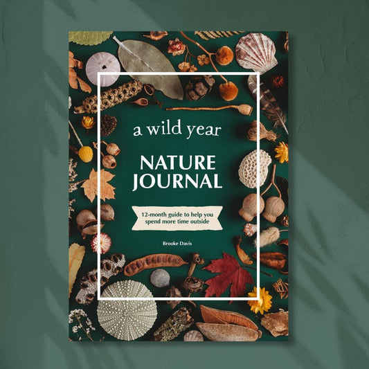 * Discover the profound impact nature can have on your wellbeing with this beautifully illustrated guided nature journal.  This journal is your guide to connecting more deeply with the natural world through engaging activities, step-by-step drawing lessons, and detailed colouring pages.  Divided into 12 sections, one for each month of the year, you'll find a unique activity to inspire you to connect with nature in a new way each month.