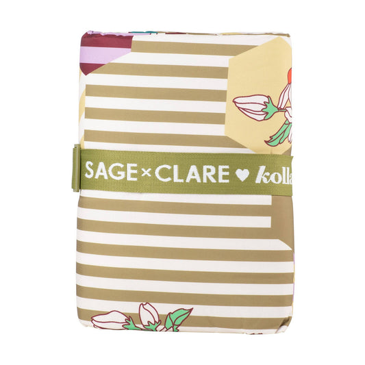 Holiday Picnic Mat Sage and Clare x Kollab Portofino. The bestselling Kollab Picnic Mat to share with your family and friends, now made from recycled plastic bottles as part of our Holiday Collection. Finally, a mat that really is big, water resistant and easy to fold!