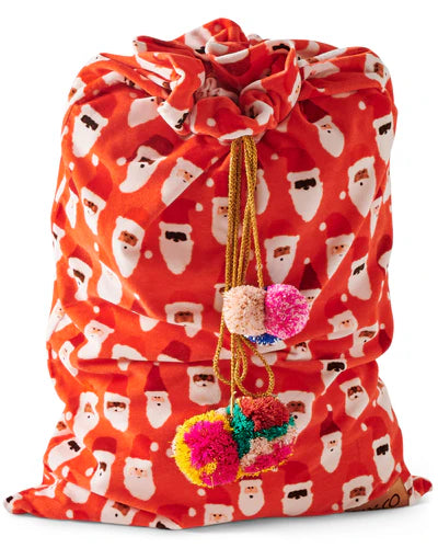 velvet santa sack
