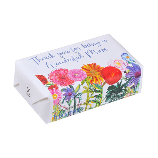 Floral Garden - Bronte Goodieson Art Series Soap  'Thank You for being a wonderful Mum '