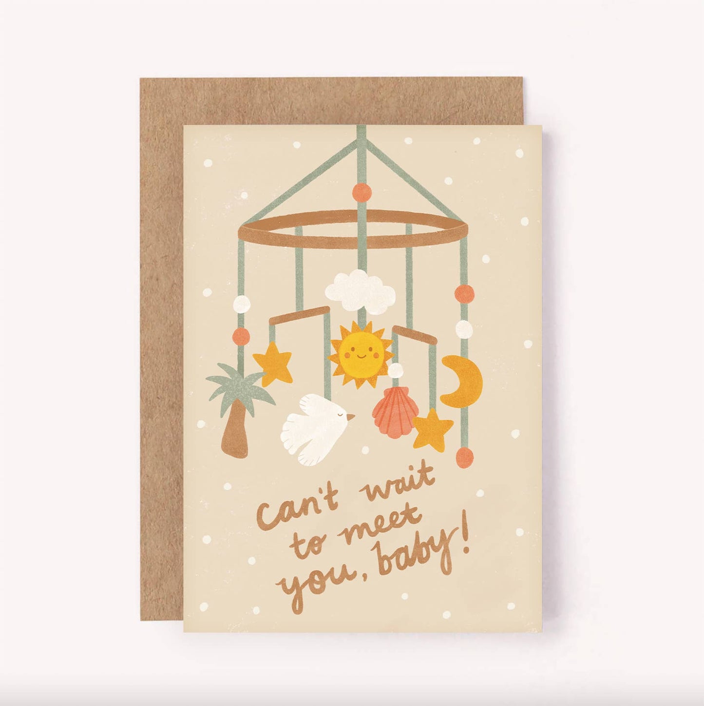 Can't Wait to Meet You Baby Card - New Baby | Baby Shower