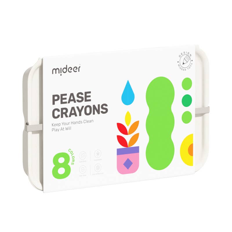 Mideer Peas Crayons-8 Colours