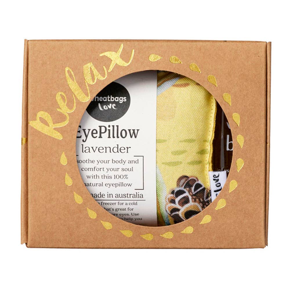 Relax Gift Pack – Banksia Pod Eyepillow & 50ml Bath Oil