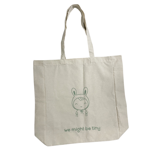 We Might Be Tiny - Tote Bag Easter
